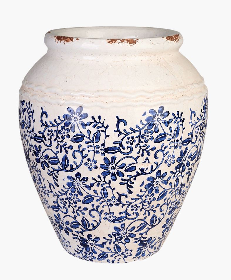 Vase blå - 25x25x29,5 cm blå - 1