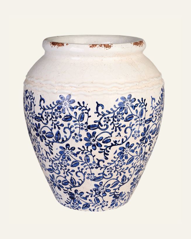 Vase blå - 25x25x29,5 cm blå - 1
