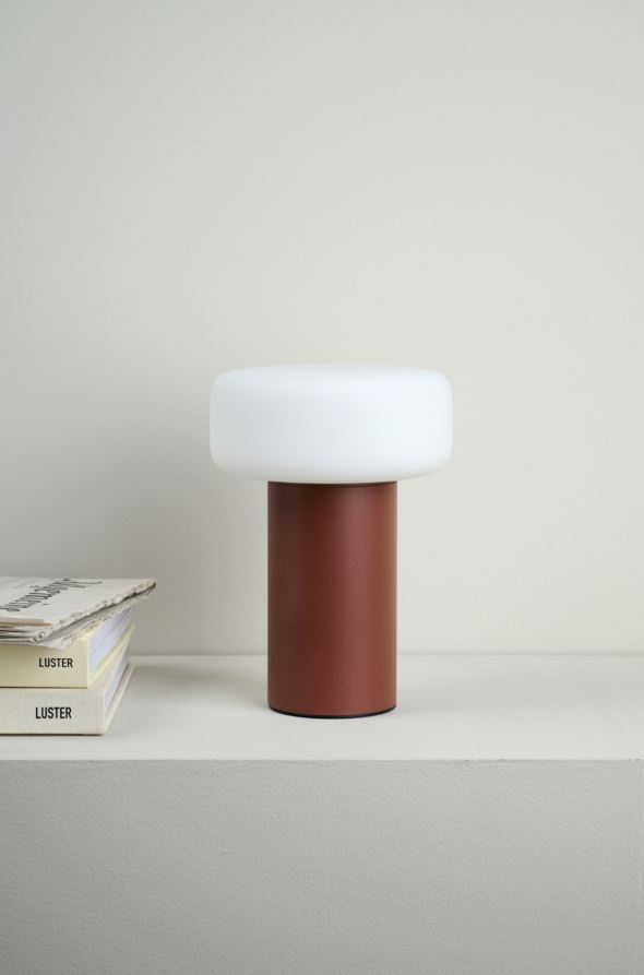 Led bordlampe terrakotta - 5