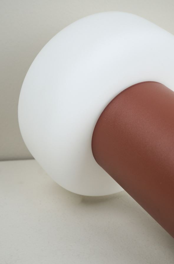 Led bordlampe terrakotta - 6