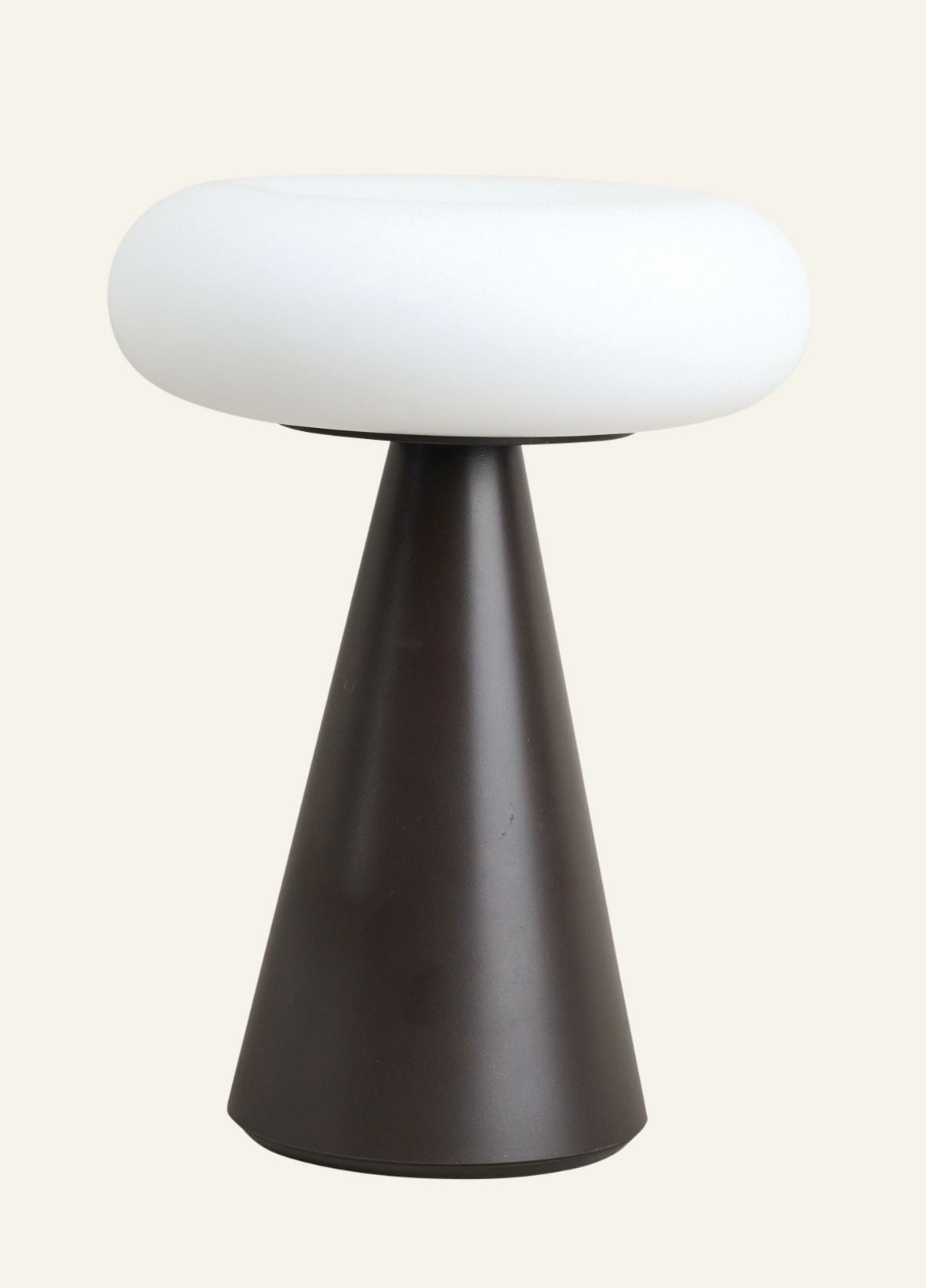 Led bordlampe sjokolade - ø15,6x20,6 cm sjokolade - 1