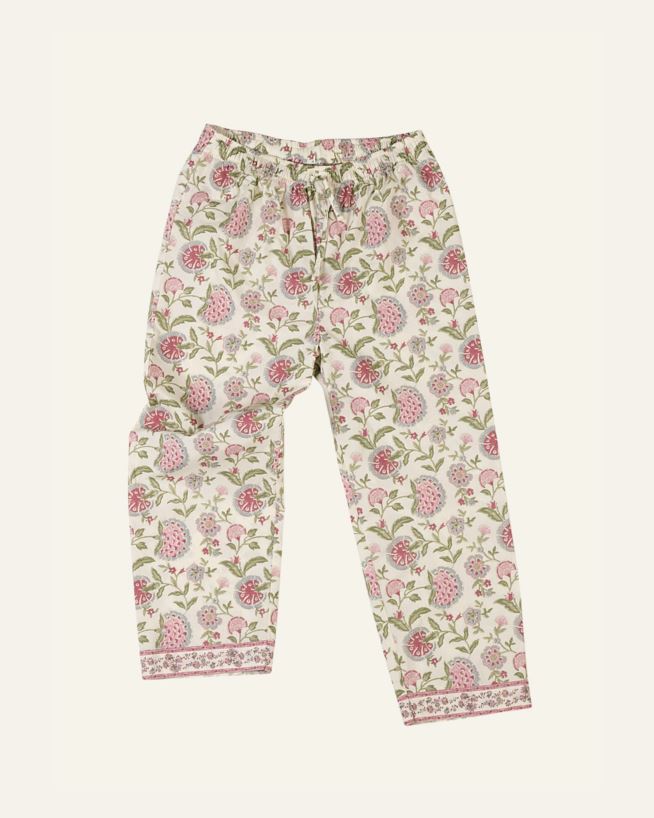 Pyjamasbukse multi rosa - one size multi rosa - 1