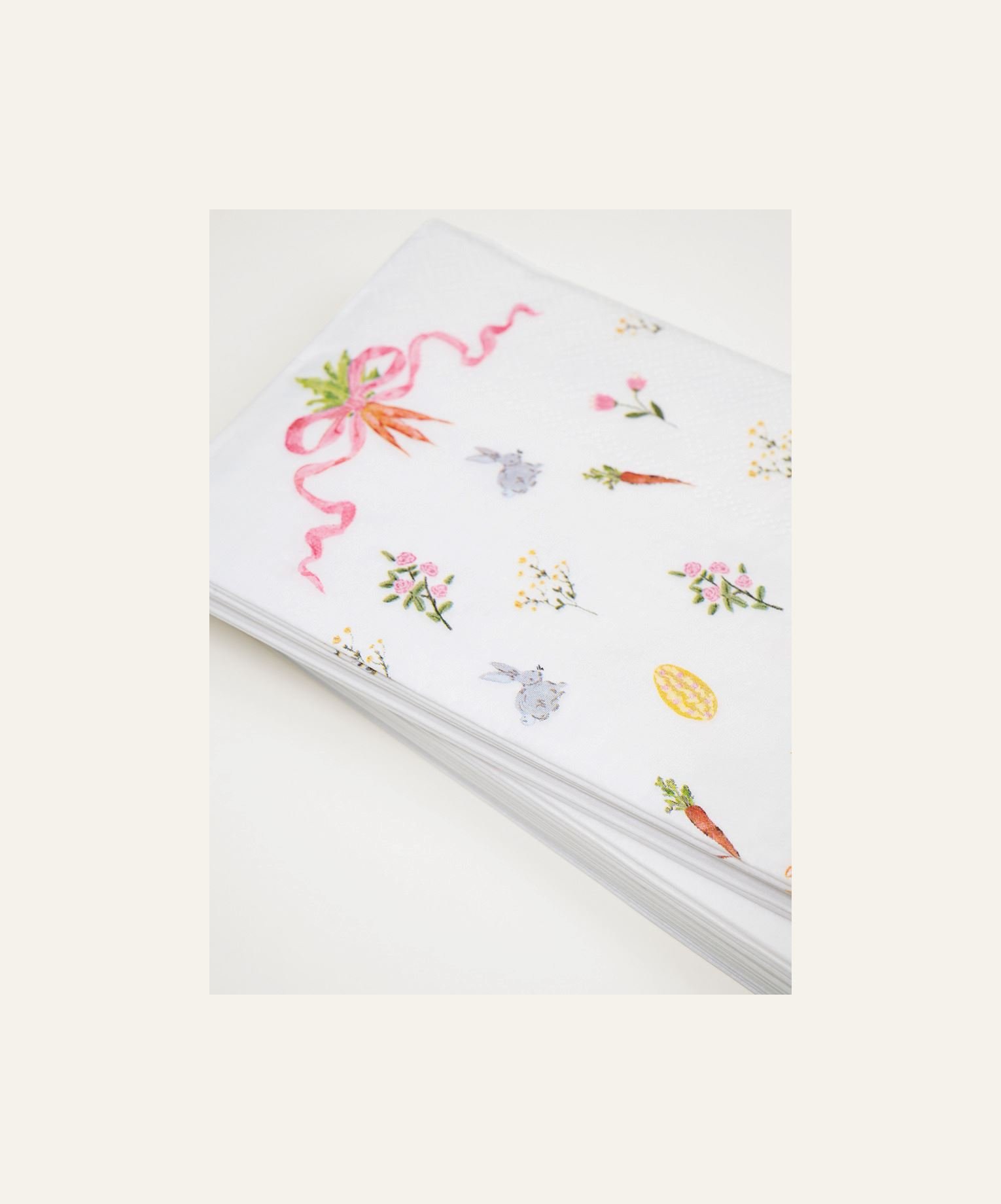 Buffet papirservietter multi hvit - 3