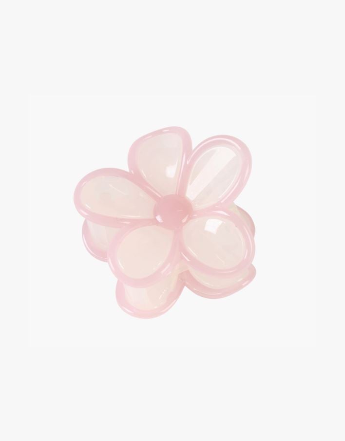 Hårklype rosa - 4,5x4,2x3,5 cm rosa - 1