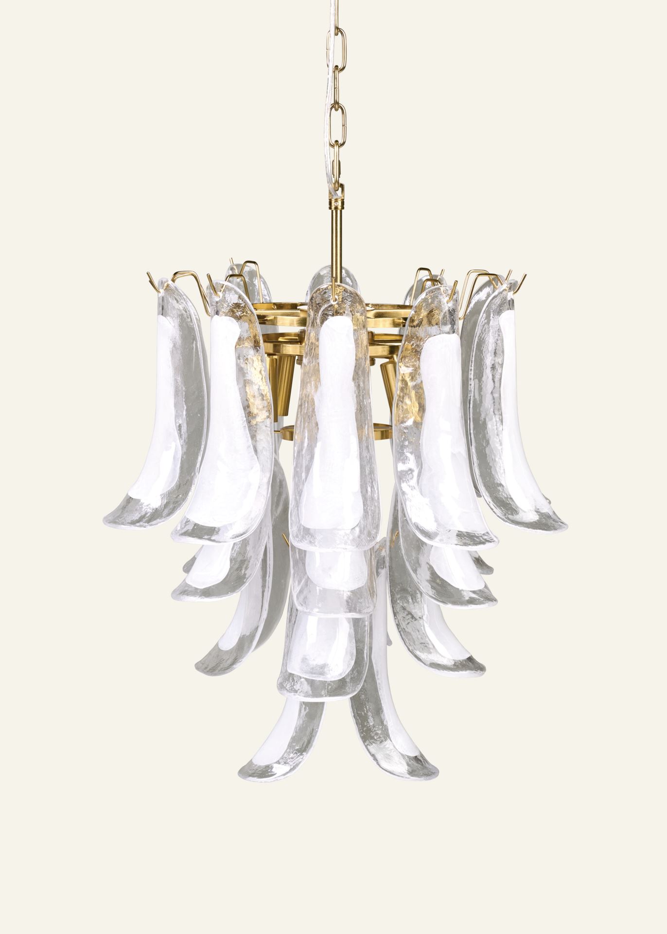 Taklampe hvit - ø45x55 cm hvit - 1