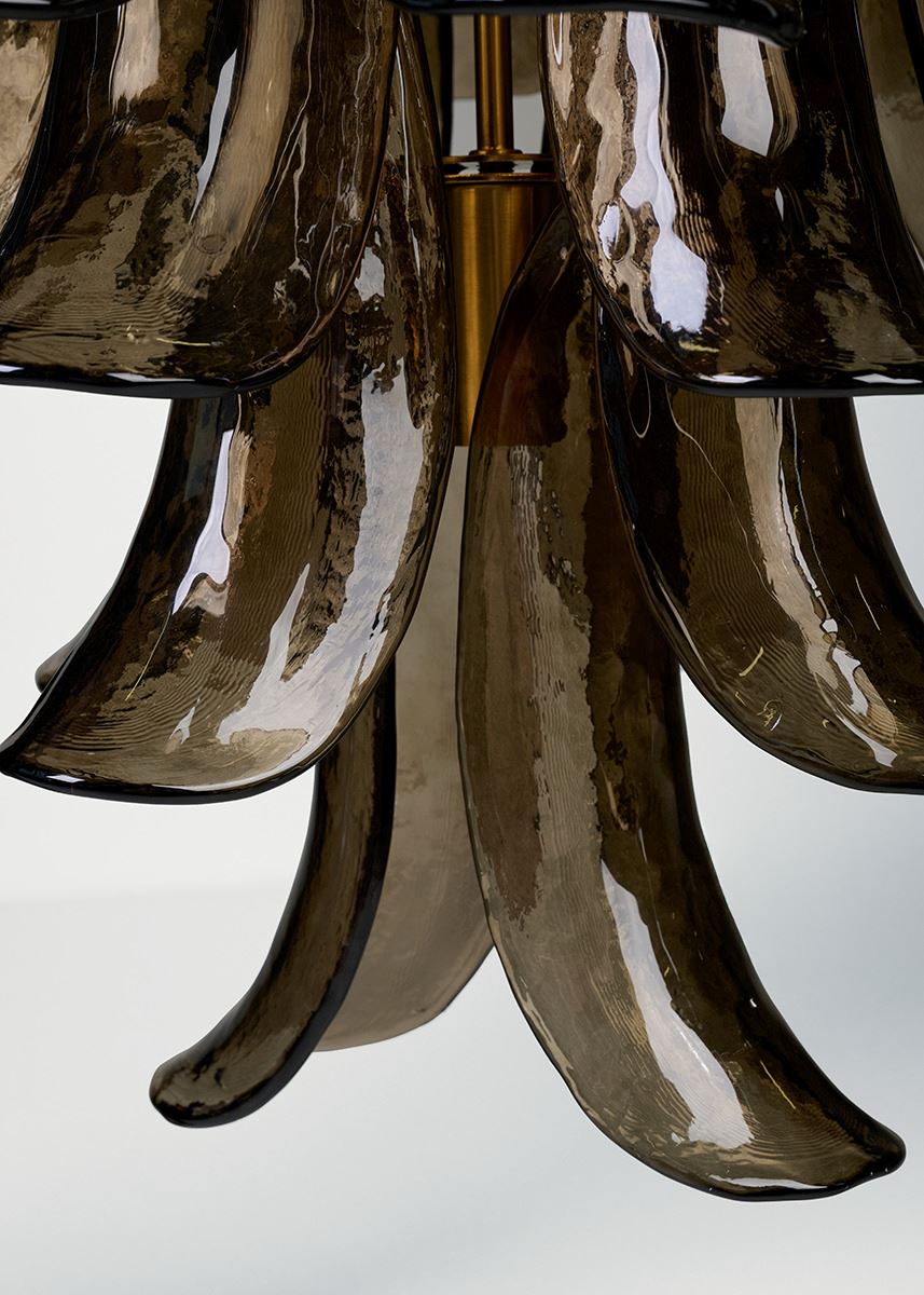 Taklampe brun - 2