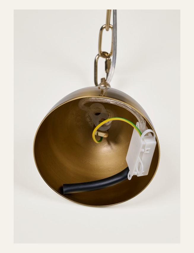 Taklampe brun - 4