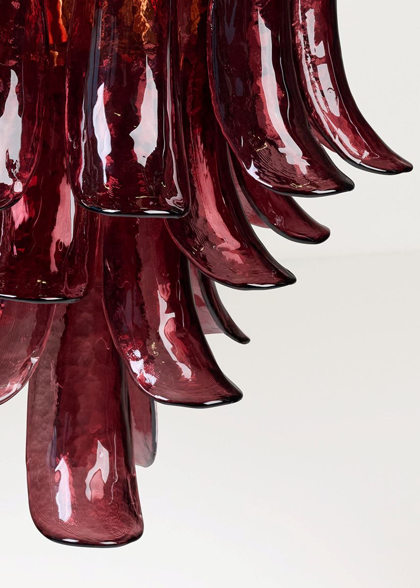 Taklampe burgunder - 4