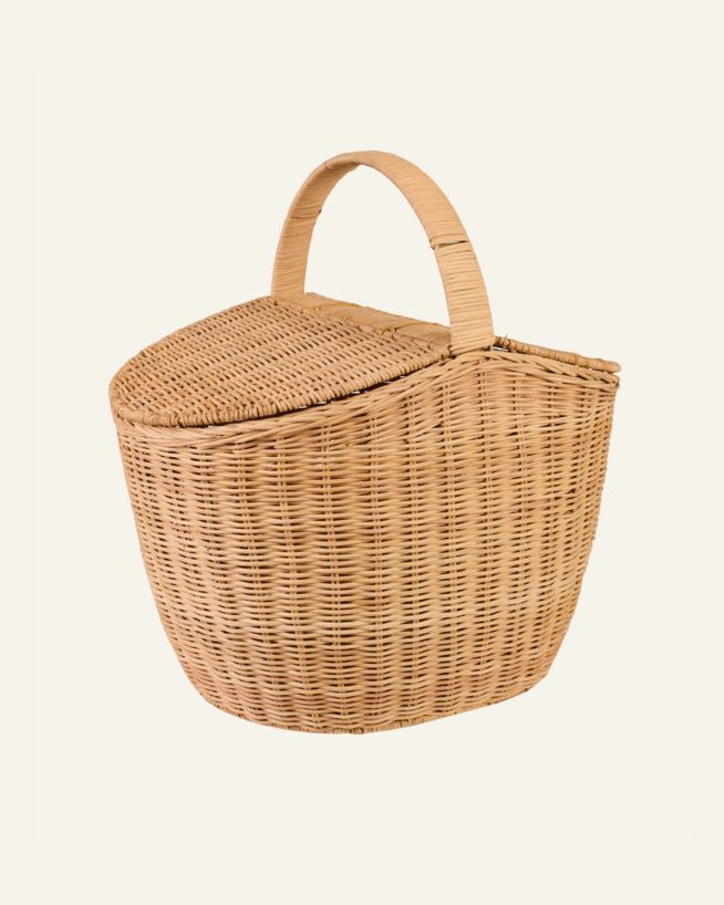 Picnic kurv natur - 42x31x43 cm natur - 1