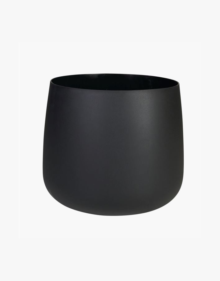 Utepotte svart - ø38,5x36,5 cm svart - 1