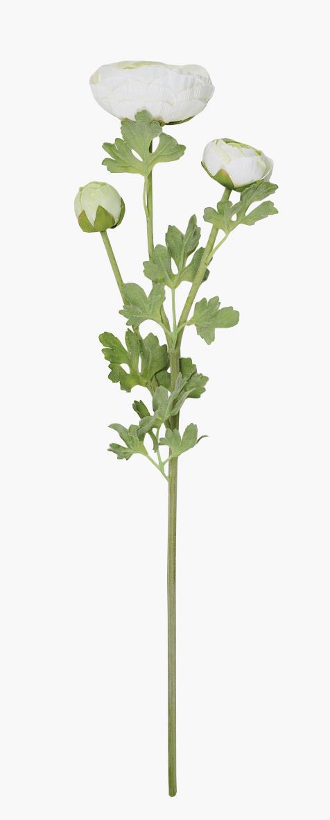 Blomst hvit - 18x14x63,5 cm hvit - 1