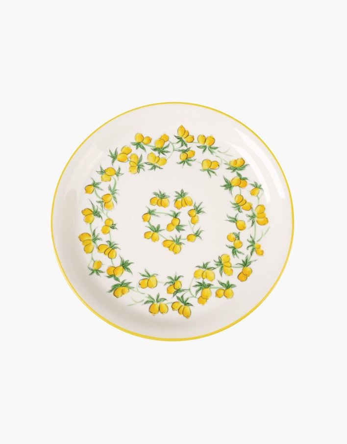 Tallerken gul - ø27 cm gul - 1