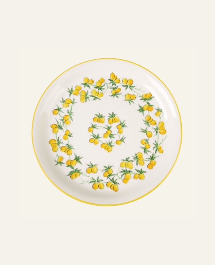 Tallerken gul - ø27 cm gul - 1