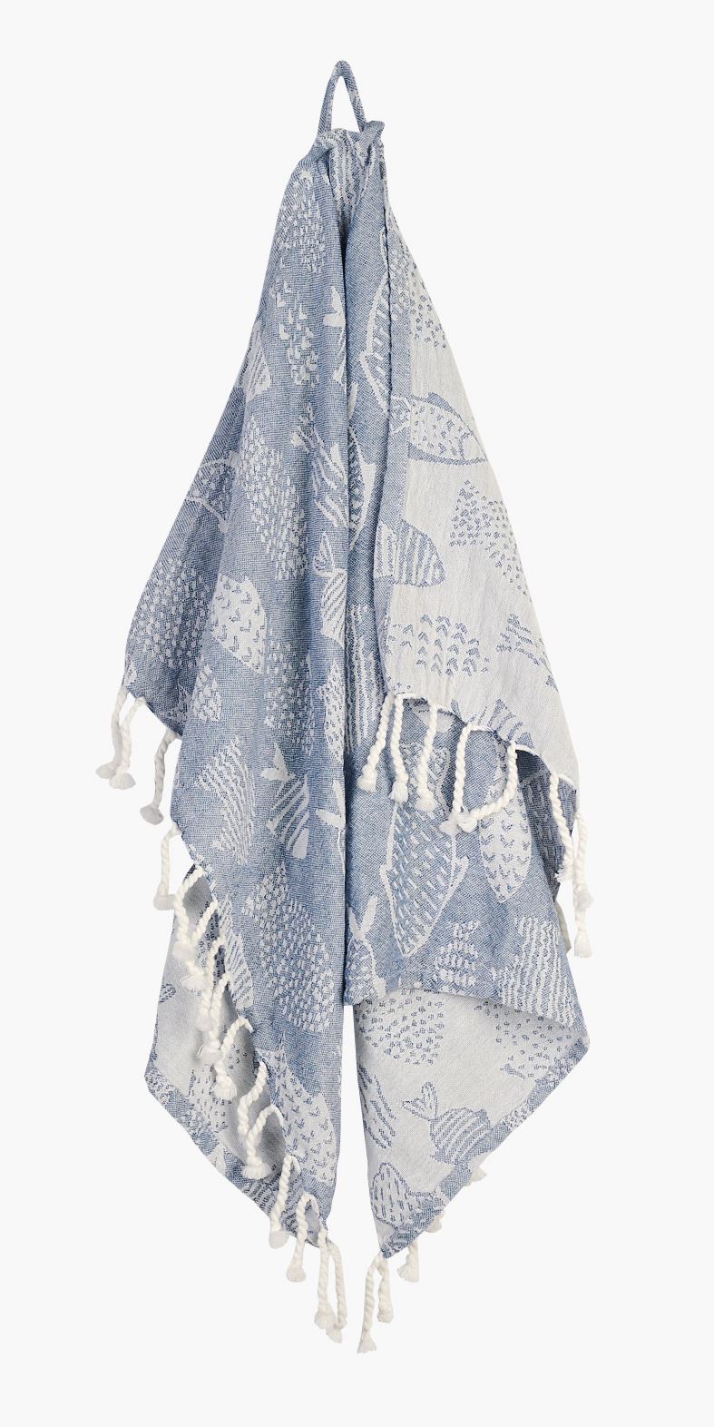 Håndkle blå - 50x70 cm blå - 1