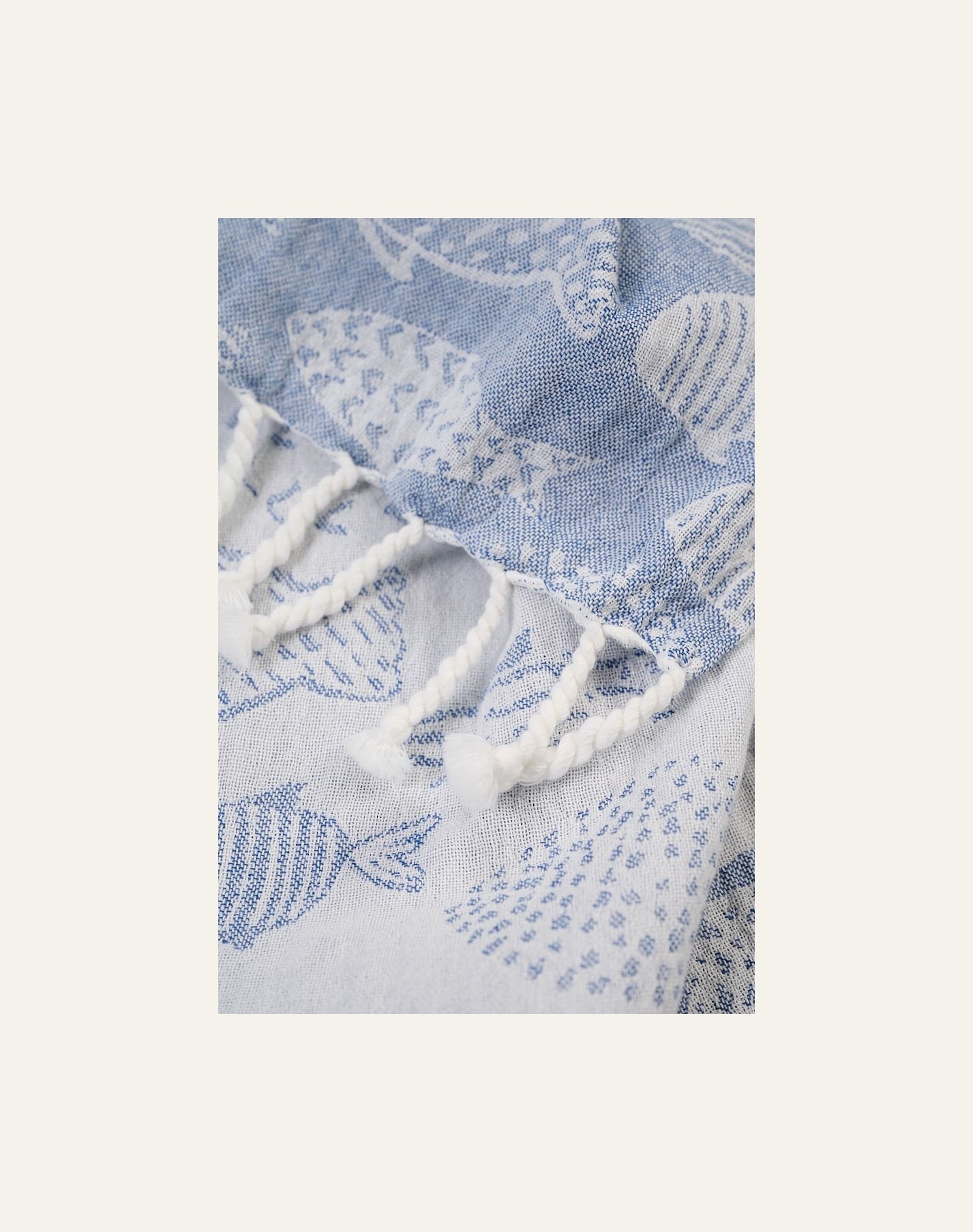 Badehåndkle blå - 2