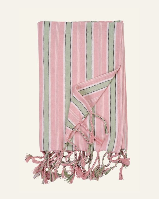 Badehåndkle rosa - 75x150cm rosa - 1