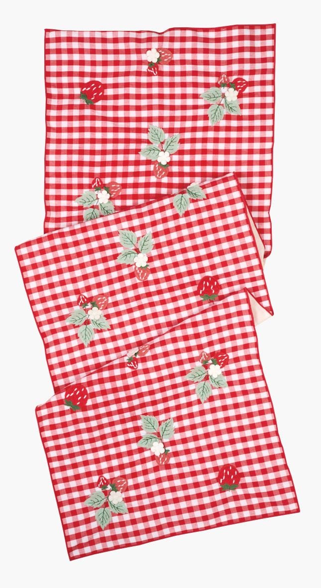 Løper rød - 33x110cm rød - 1