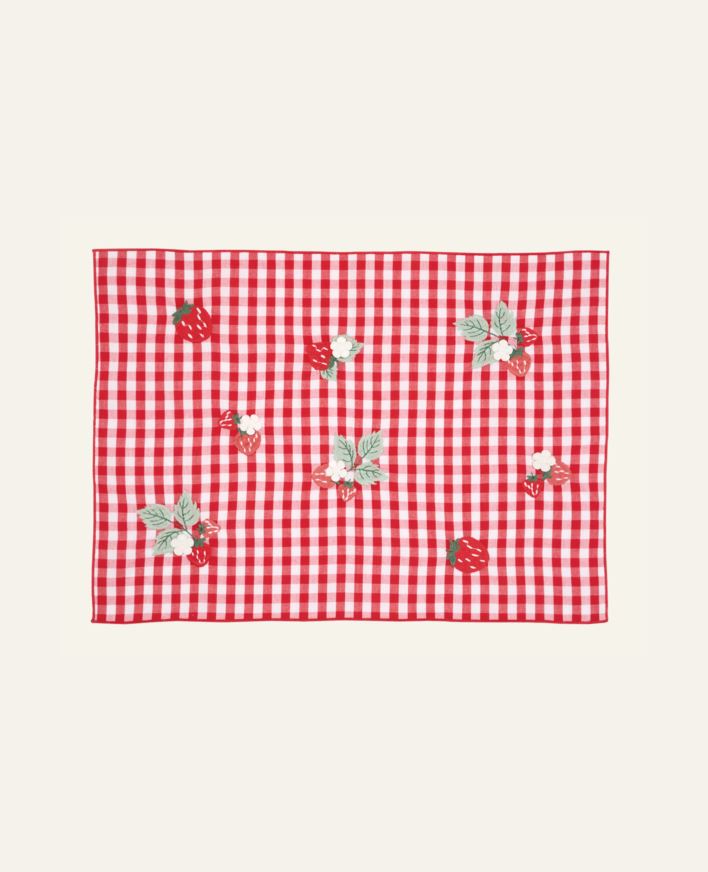 Brikke rød - 33x45 cm rød - 1