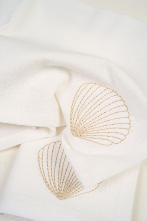 2pk tøyserviett hvit - 3