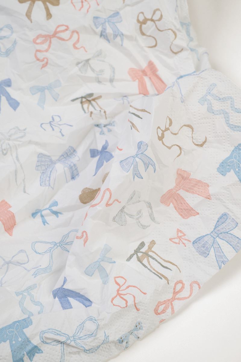 Papirservietter multi blå - 2