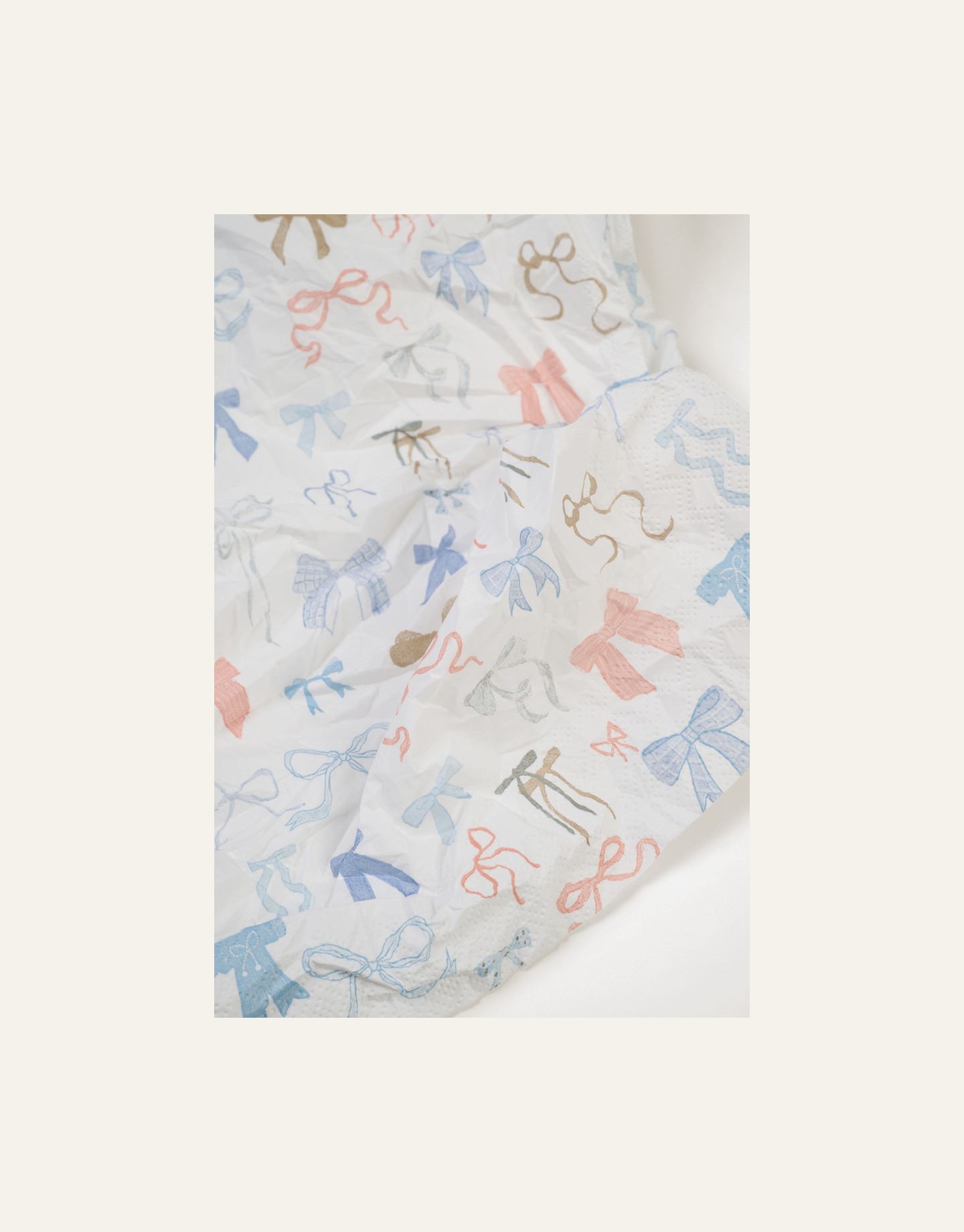 Papirservietter multi blå - 2