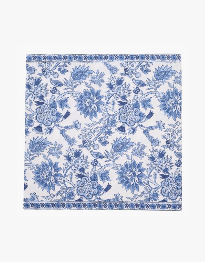 Papirservietter multi blå - 33x33 cm multi blå - 1