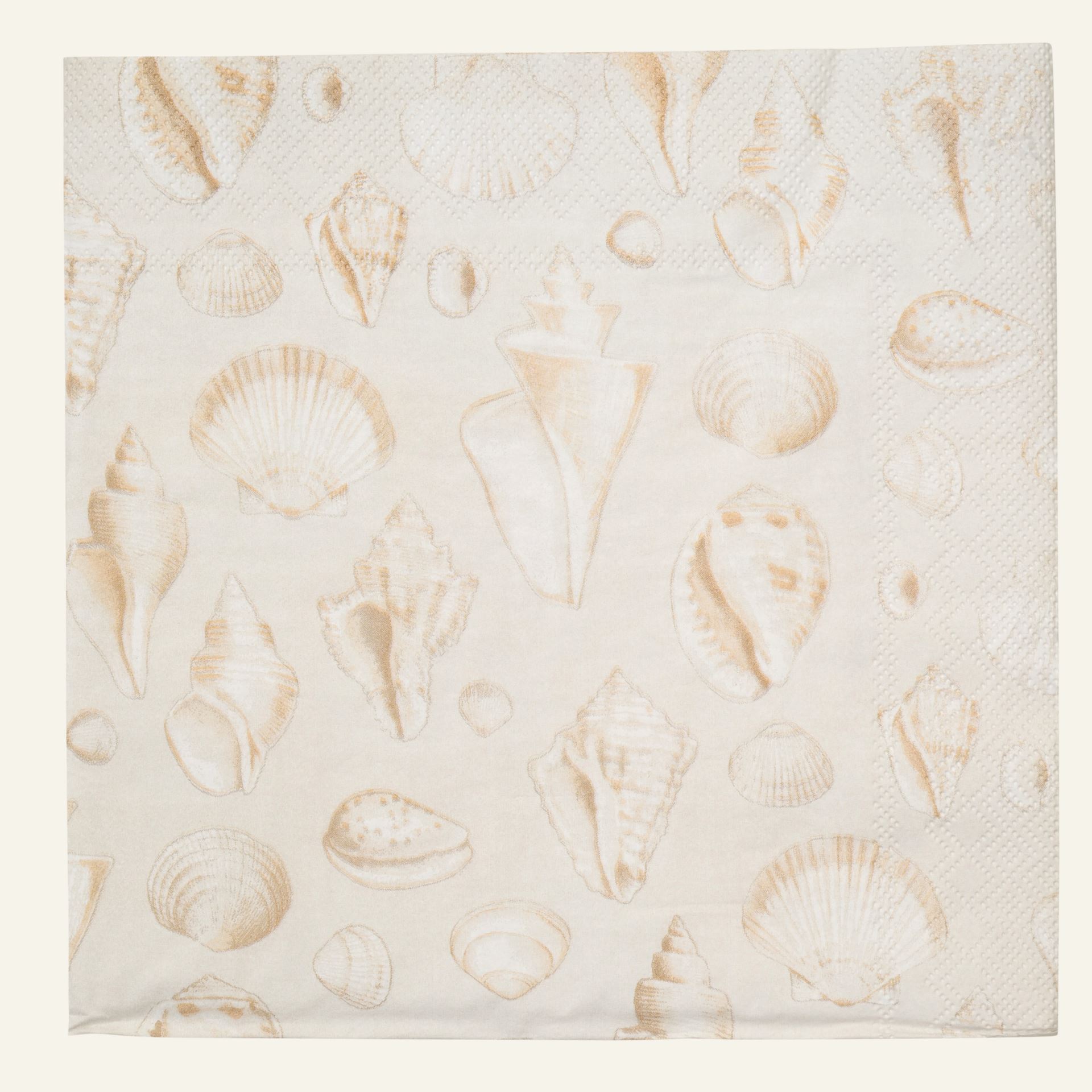 Middagsservietter multi beige - 40x40 cm multi beige - 1