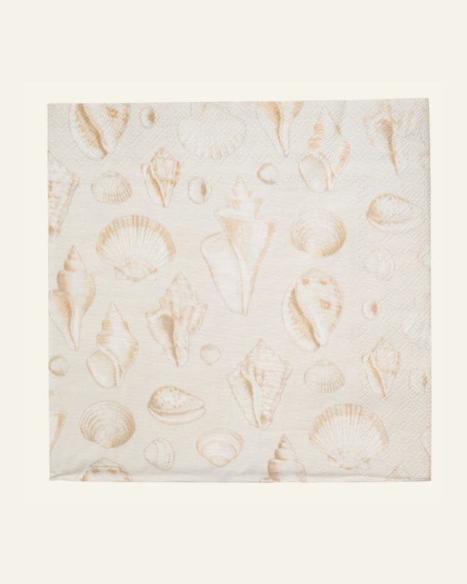 Middagsservietter multi beige - 40x40 cm multi beige - 1