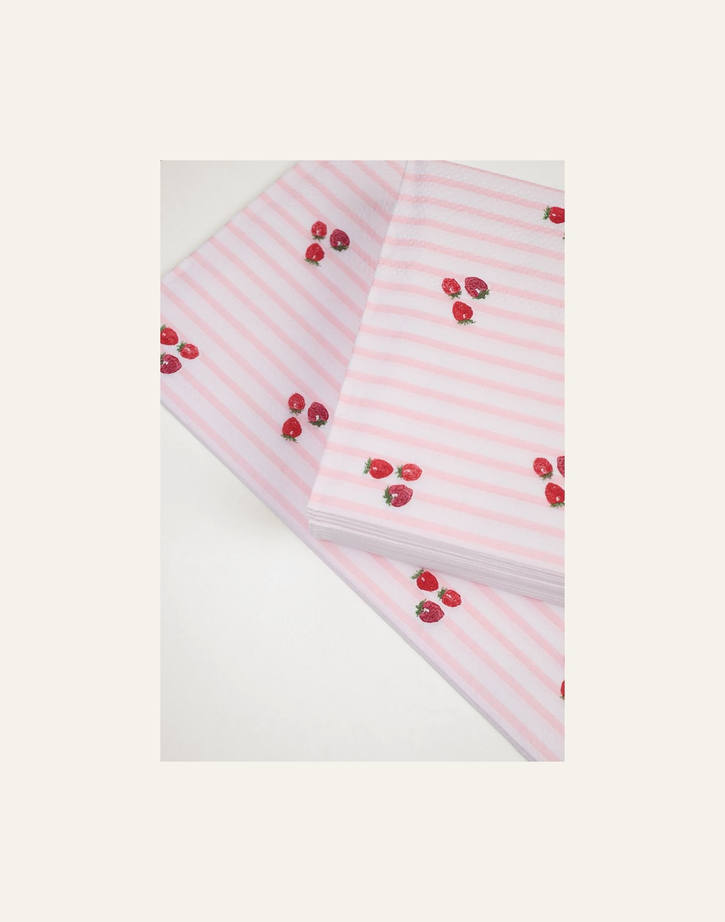 Buffet papirservietter multi rosa - 2