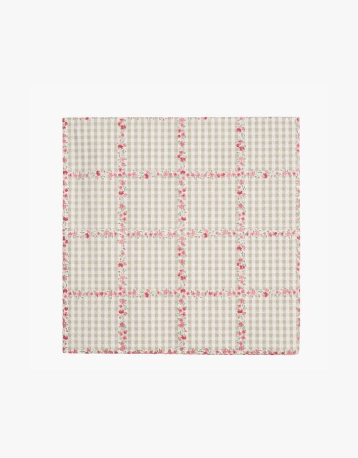 Papirservietter multi rosa - 33x33 cm multi rosa - 1
