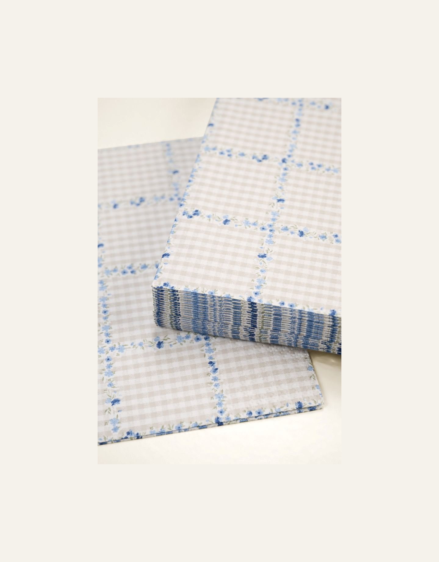 Papirservietter multi blå - 2