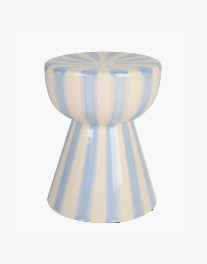 Sidebord multi blå - ø33x44 cm multi blå - 1