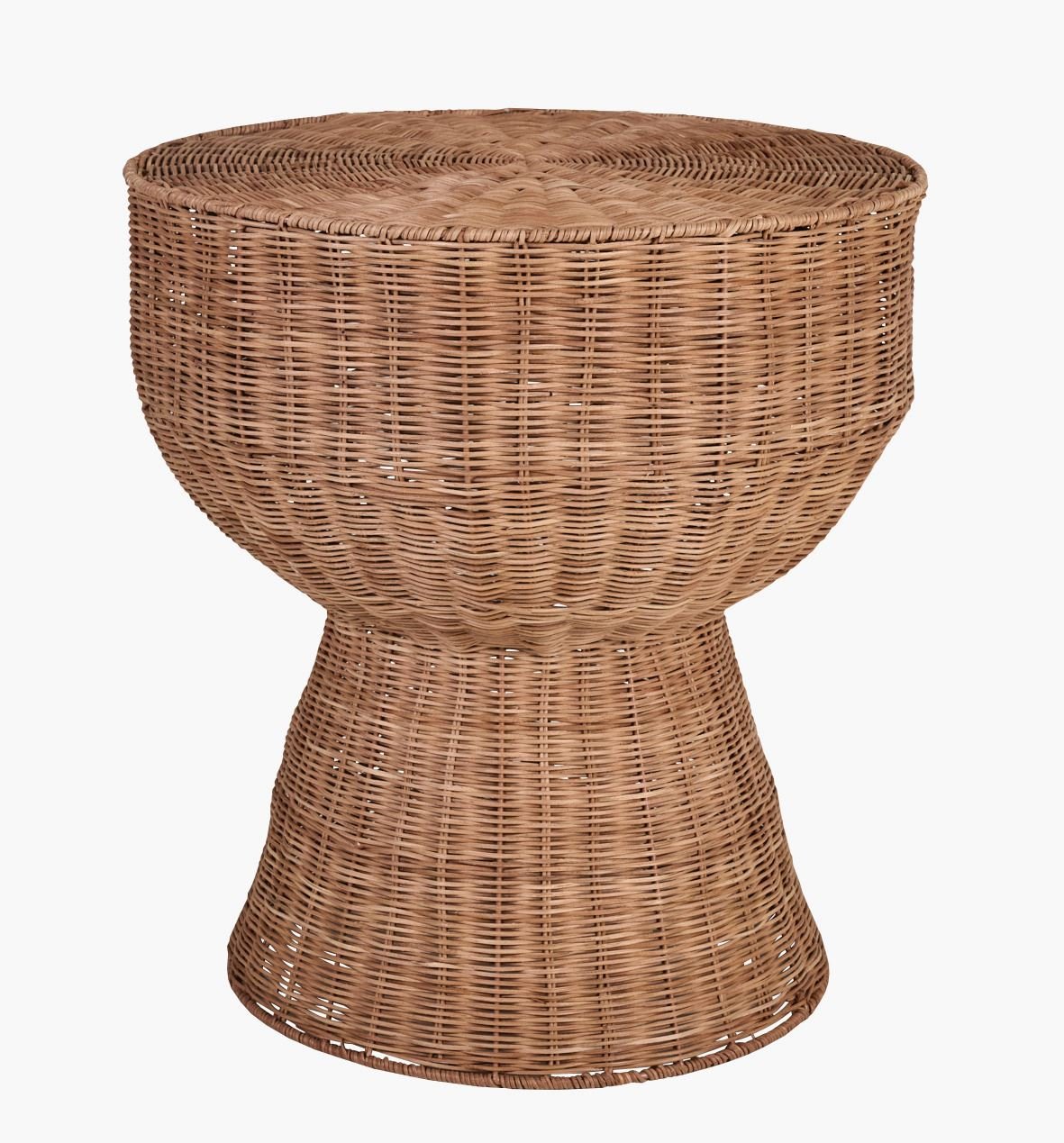 Sidebord natur - ø50x55 cm natur - 1