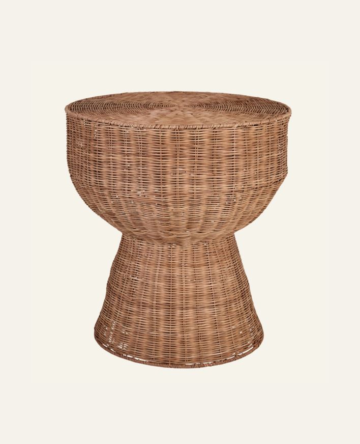 Sidebord natur - ø50x55 cm natur - 1