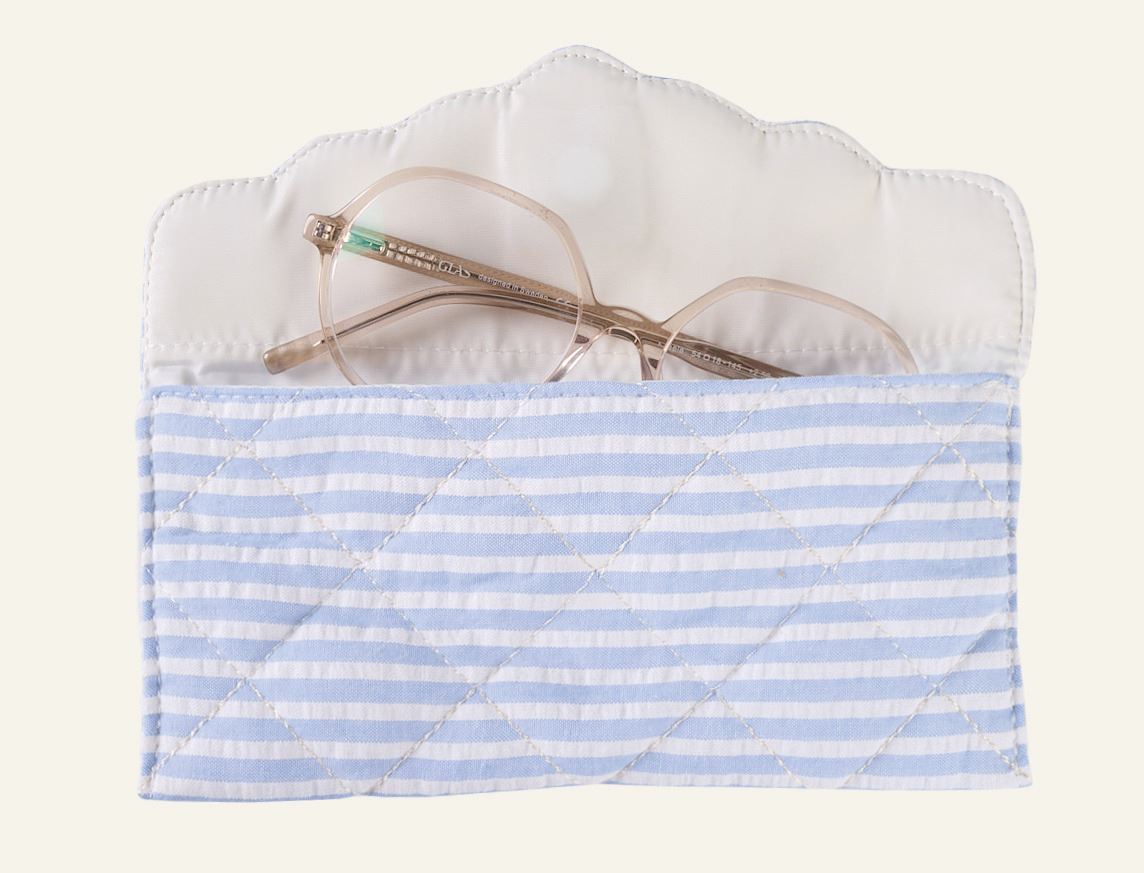 Brilleetui blå - 2