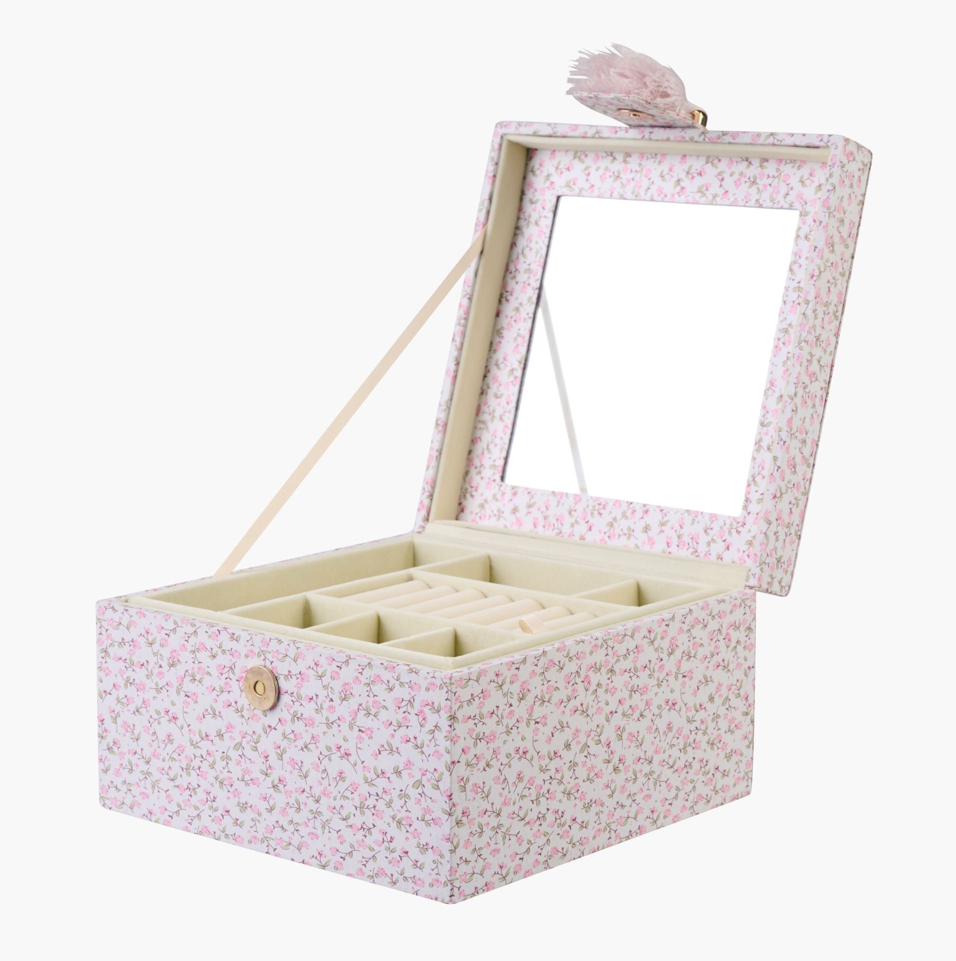 Smykkeskrin rosa - 20x20 cm rosa - 1