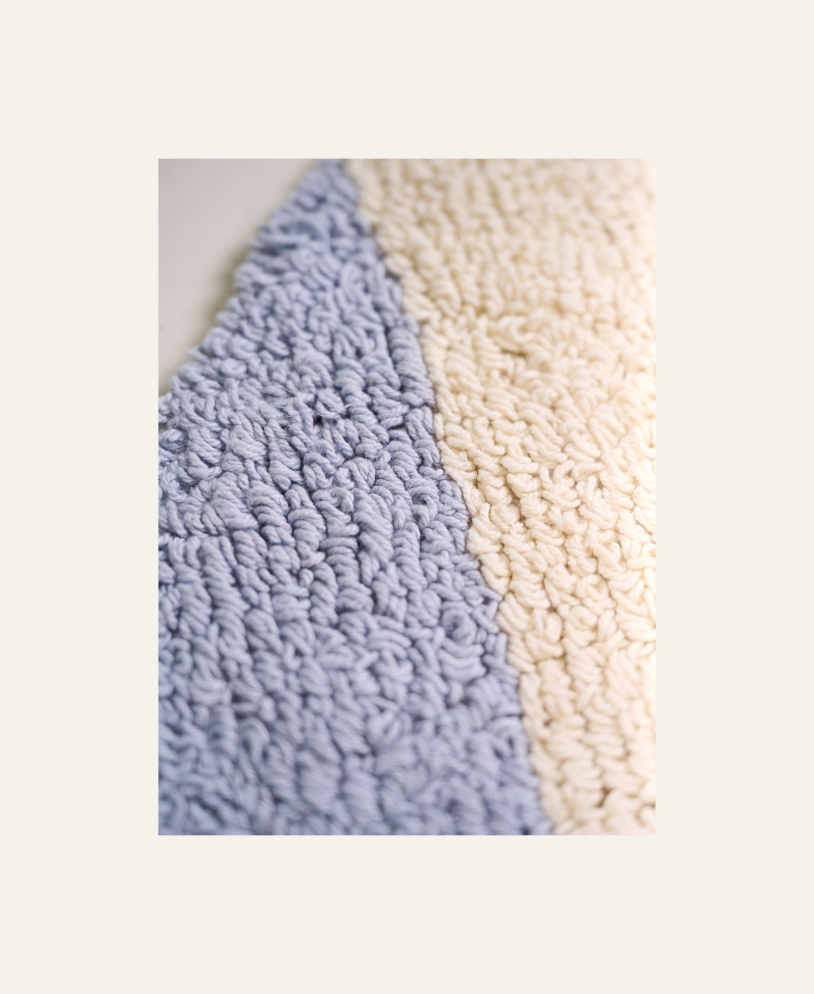 Badematte multi blå - 2