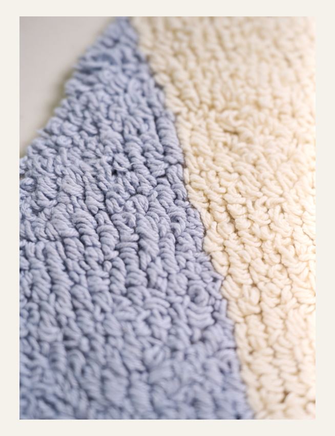 Badematte multi blå - 2