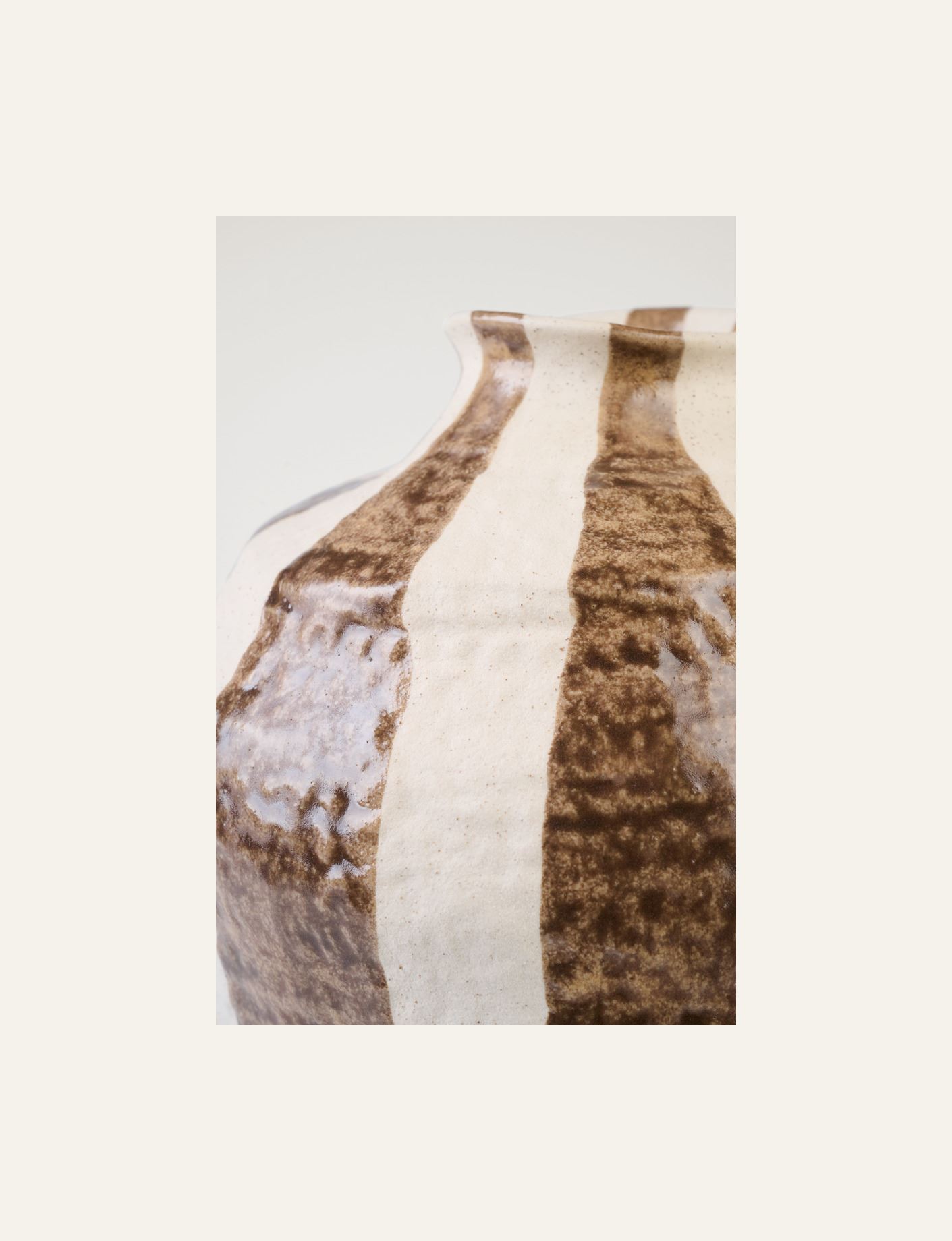 Vase multi brun - 2
