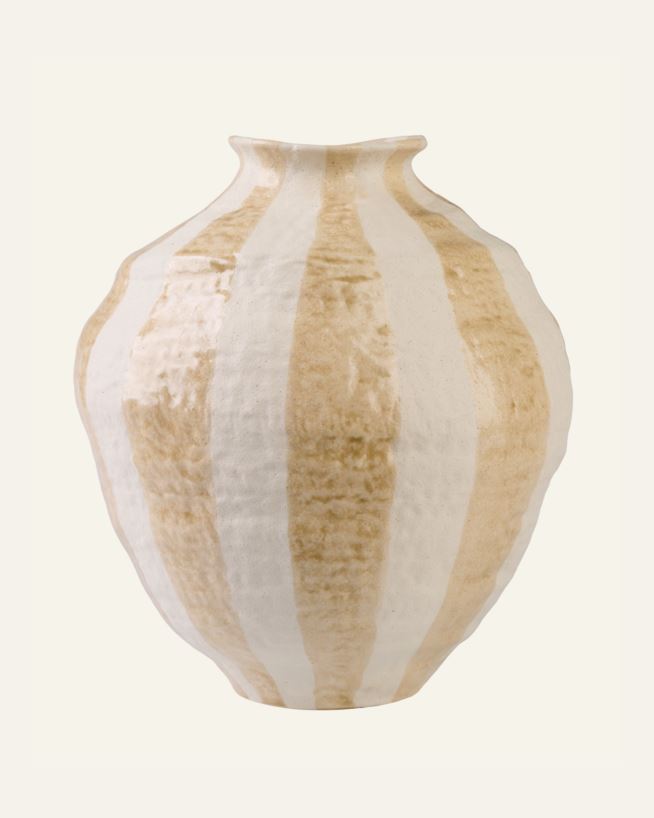 Vase multi beige - 25,6x23,4x29,8 cm multi beige - 1