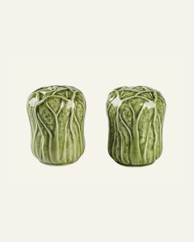 Salt og pepper bøsse grønn - ø5,6 h7,4 cm grønn - 1