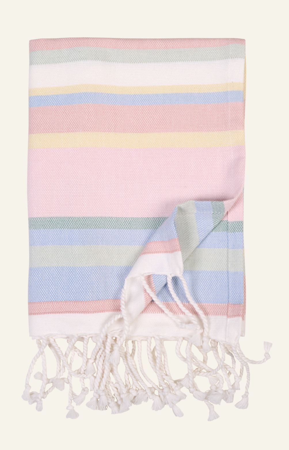 Badehåndkle multi gul - 75x150cm multi gul - 1