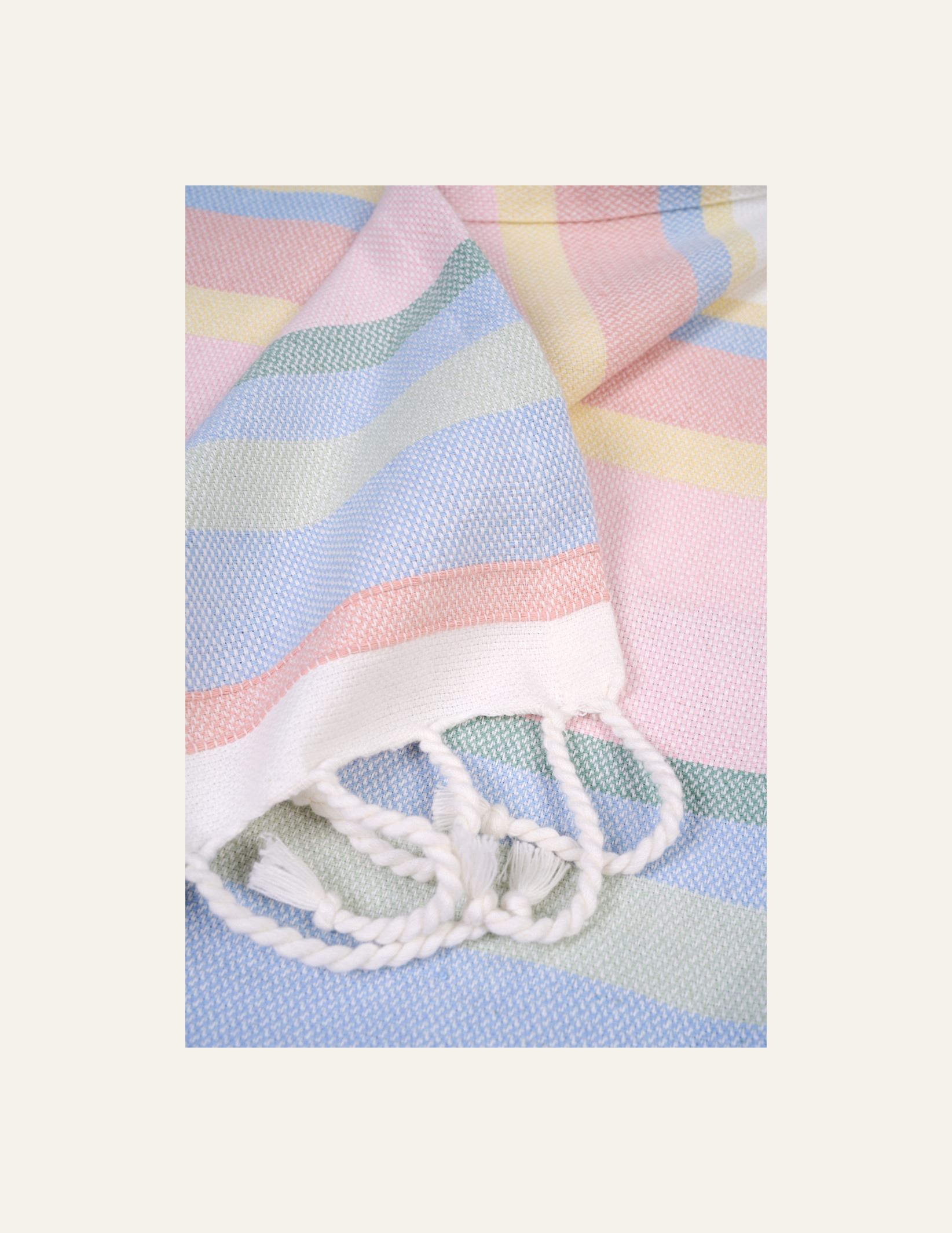 Badehåndkle multi gul - 2