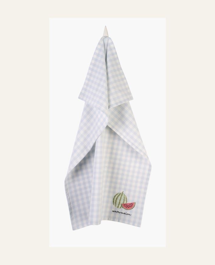 Kjøkkenhåndkle lys blå - 47x70 cm lys blå - 1