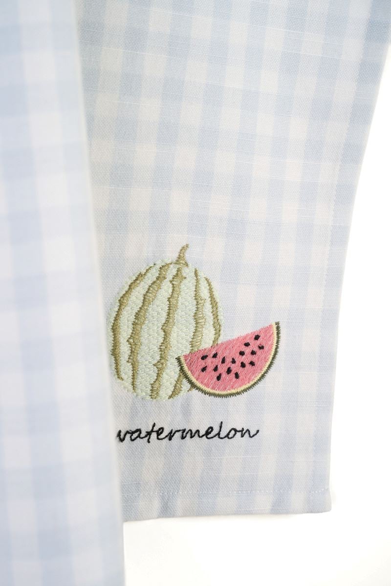 Kjøkkenhåndkle lys blå - 2