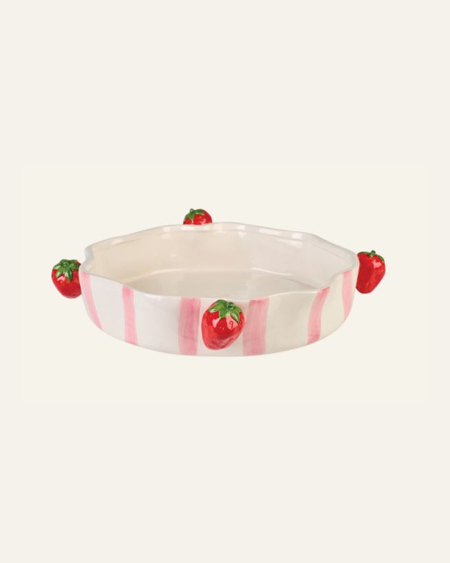 Ildfast form multi rosa - ø32,5 h5,5 cm multi rosa - 1