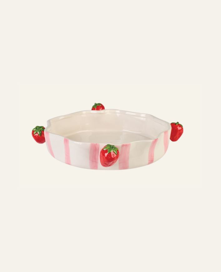 Ildfast form multi rosa - ø32,5 h5,5 cm multi rosa - 1