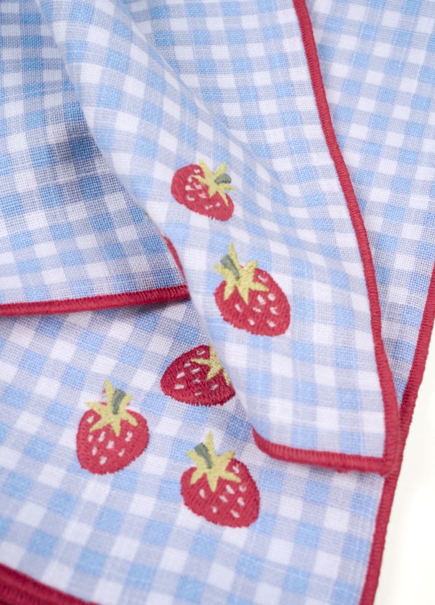 2pk tøyserviett blå - 4