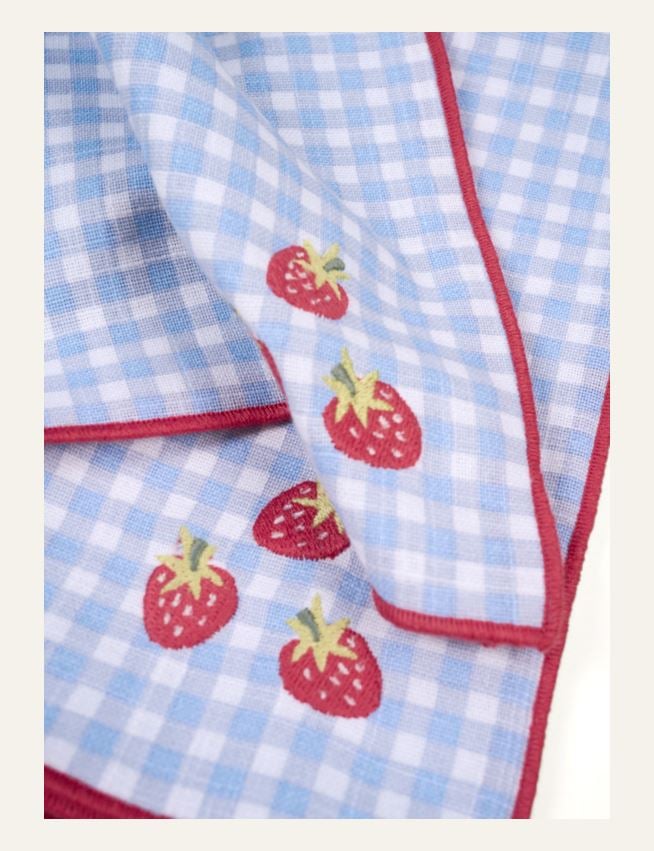 2pk tøyserviett blå - 4