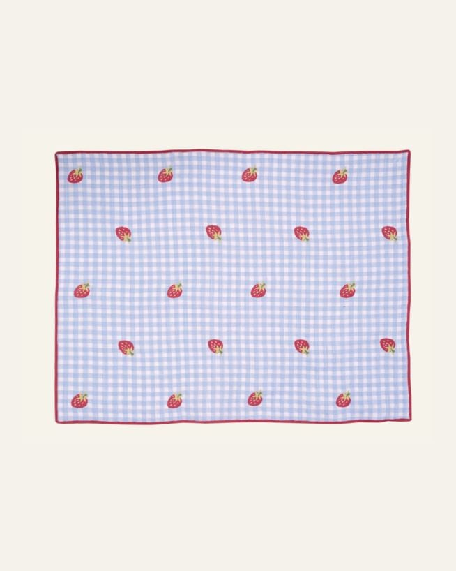 Brikke blå - 35x45 cm blå - 1